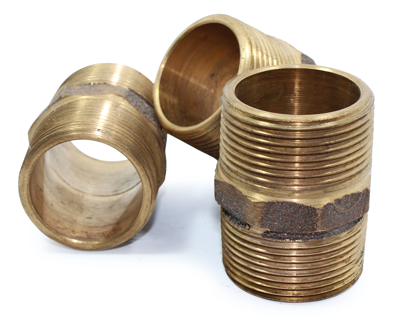 Niple de Bronce HEHE — Suministros Industriales VIOTECH Chile